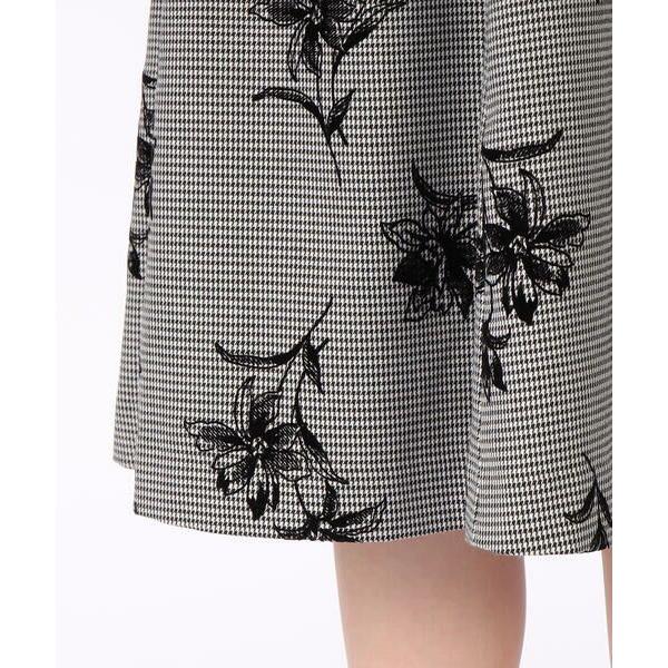 LAISSE PASSE / レッセパッセ 【WEB限定】千鳥フロッキーワンピース 