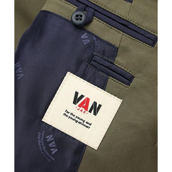 VAN / ヴァン コットンストレッチジャケット＜ネオベーシックモデル＞＜セットアップ＞の画像