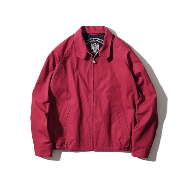 VAN JACKET スイングトップ　ジャケット　赤　マドラスチェック VAN VAN / ヴァン バックロゴ刺繍スウィングトップ : タカシマヤ