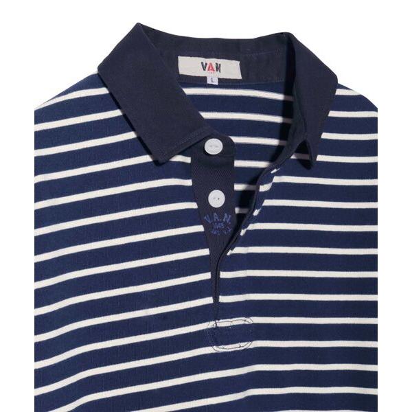 VAN / ヴァン ボーダーラガーシャツ | VAN | 05