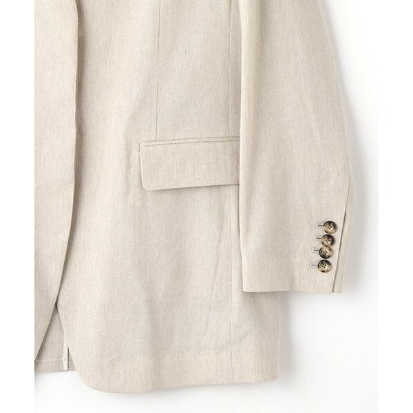 MOGA / モガ テンセルリネンノーカラージャケット : タカシマヤ