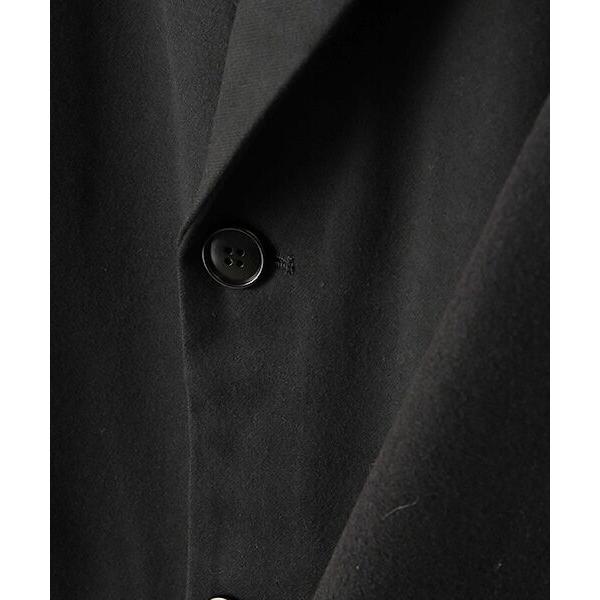 再再販-FRAPBOIS / フラ•ボア スリーブチェスター コート 1 ブラック