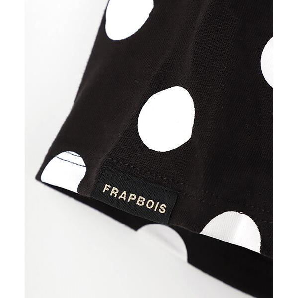 FRAPBOIS / フラボア Lee×FRAPBOIS ドットTシャツ｜selectsquare｜07