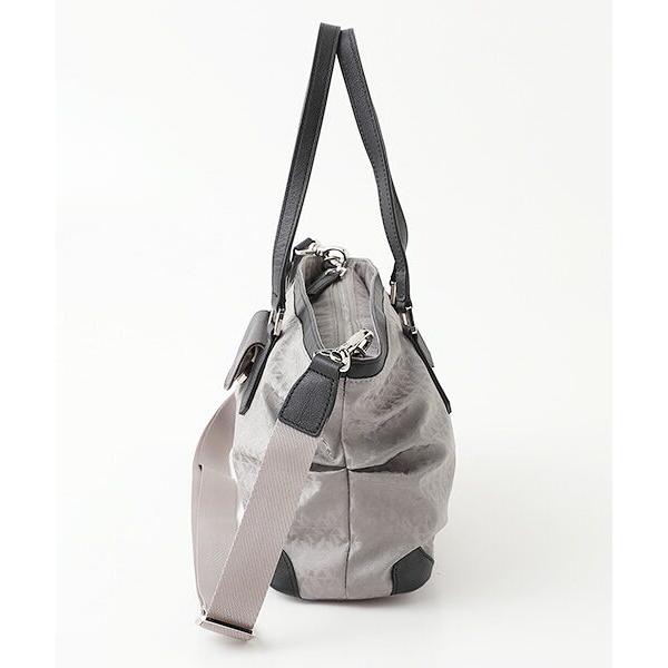 Y'SACCS（イザック） モノグラム×カウレザー 2WAYミニトート