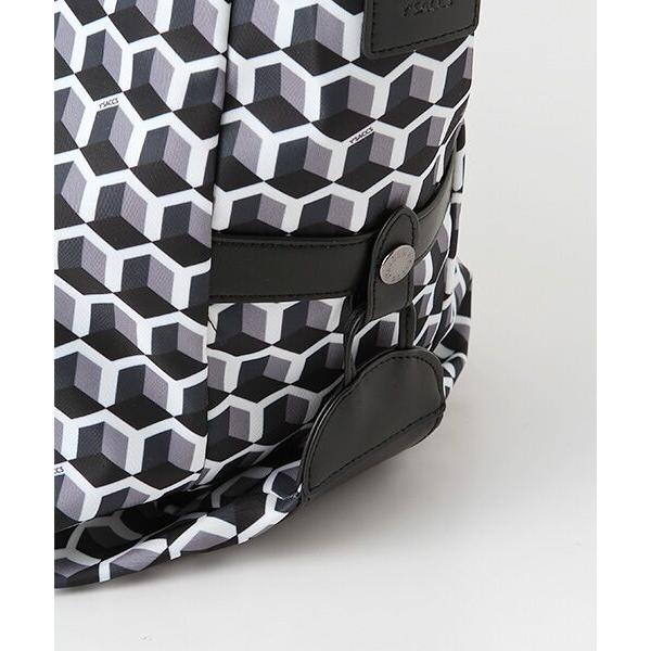 Y'SACCS（イザック） キュービックモノグラム 2WAYトート Mサイズ