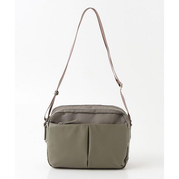 Y'SACCS（イザック） ナイロン×牛革コンビシリーズ 横型ショルダー