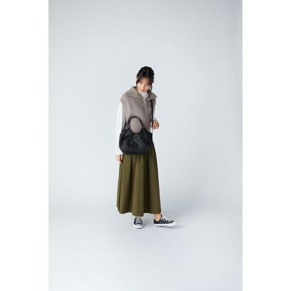 Y'SACCS / イザック ドット柄ジャガードエナメルアクセント2way