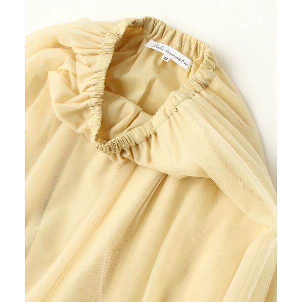 Bilitis dix-sept ans チュールカラーロングTシャツ Bilitis dix-sept ans / ビリティス ロング・チュールスカート