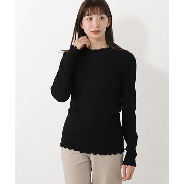 新品タグ付き　Bilitis dix-sept ans ウールニット　黒　秋冬 Bilitis dix-sept ans（ビリティスディセッタン）ニット・セーター 黒