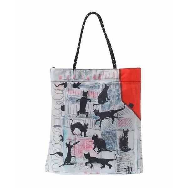 HIROKO KOSHINO（ヒロコ コシノ） CATプリントトートバッグ