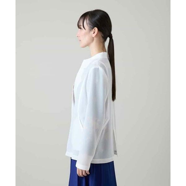 HIROKO KOSHINO / ヒロココシノ メッシュシアージャケット/日本製の画像