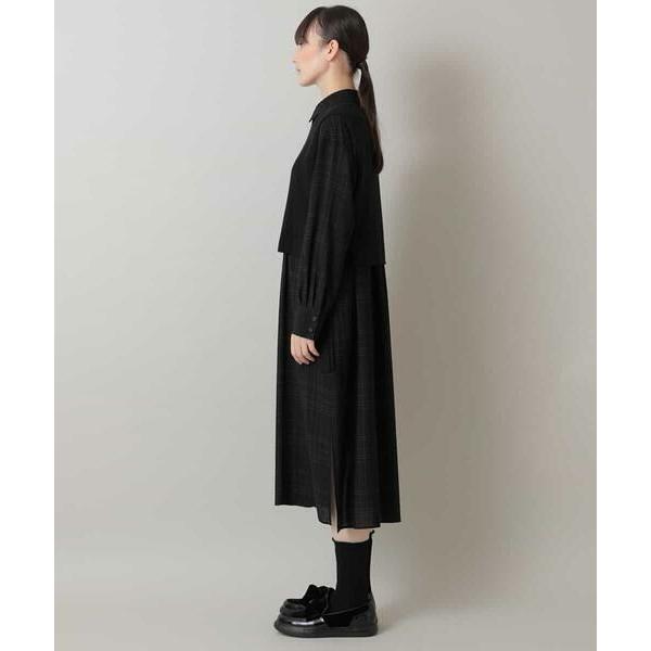 高評価格安 HIROKO KOSHINO / ヒロココシノ ニットベスト付きシャツドレス タカシマヤファッションスクエア - 通販 - PayPayモール 大人気SALE