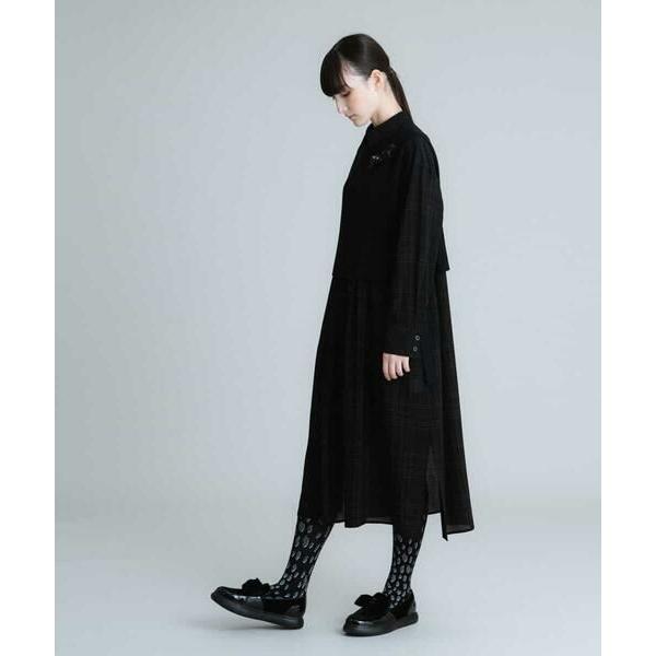 高評価格安 HIROKO KOSHINO / ヒロココシノ ニットベスト付きシャツドレス タカシマヤファッションスクエア - 通販 - PayPayモール 大人気SALE