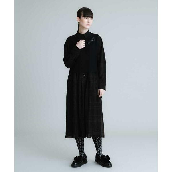高評価格安 HIROKO KOSHINO / ヒロココシノ ニットベスト付きシャツドレス タカシマヤファッションスクエア - 通販 - PayPayモール 大人気SALE