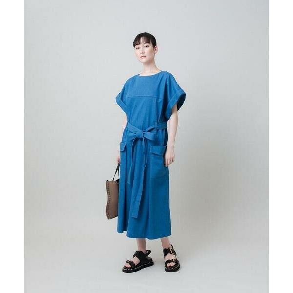 ヒロココシノ　ワンピース HIROKO KOSHINO（ヒロコ コシノ） デニムライクデザインワンピース