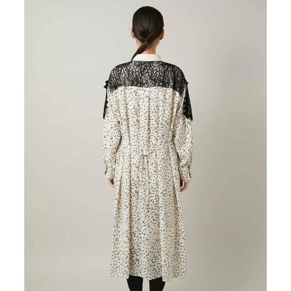 HIROKO KOSHINO / ヒロココシノ ケープライクシャツワンピース/日本製の画像