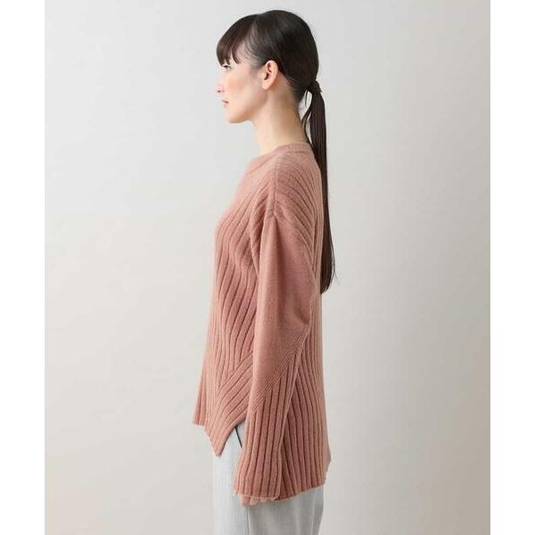 HIROKO KOSHINO / ヒロココシノ 【日本製】ブークレーニットプルオーバー HIROKO KOSHINO / ヒロココシノ 【日本製】ブークレーニットプル