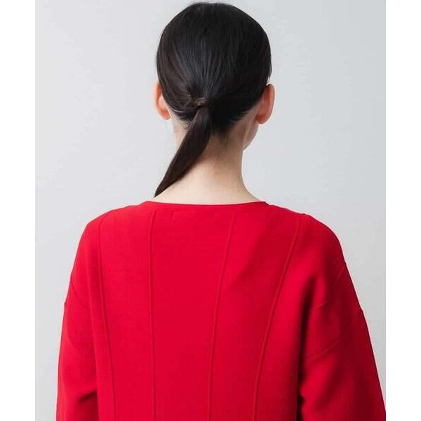 25AW☆極美品 ヒロコ コシノ デザインヘムニットワンピース 黒 L HIROKO KOSHINO（ヒロコ コシノ） デザインヘムニットワンピース /日本