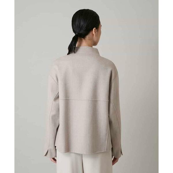 HIROKO KOSHINO（ヒロコ コシノ） カシミヤ混ライトリバーショート