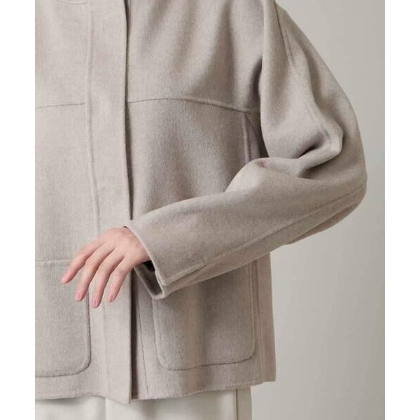 HIROKO KOSHINO（ヒロコ コシノ） カシミヤ混ライトリバーショート