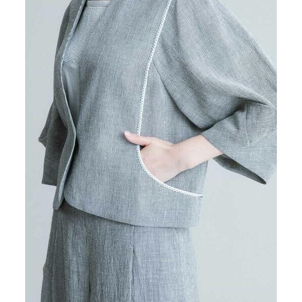 新品 sujet スジェ♪ヒロココシノ ショートジャケット M