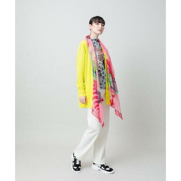 HIROKO KOSHINO / ヒロココシノ 和紙ニットロングカーディガン /洗えるの画像