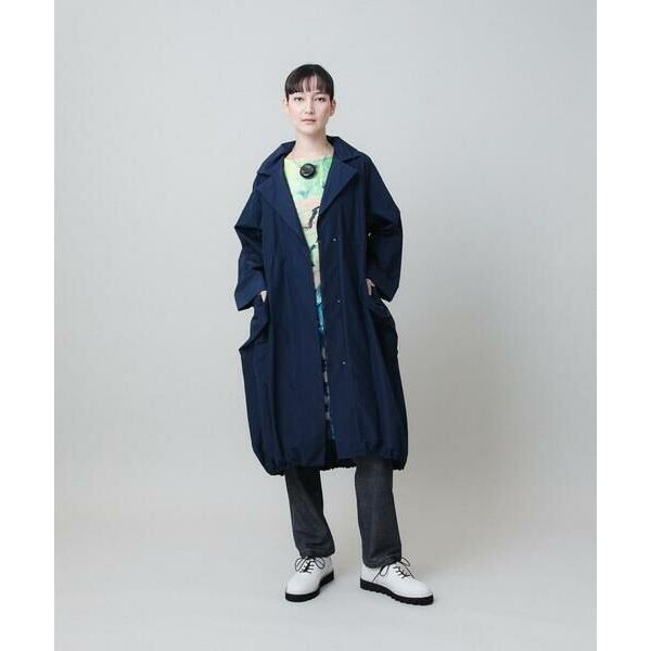 スプリングコート　HIROKO KOSHINO スタンドカラーデザインスプリングコート /日本製(その他の
