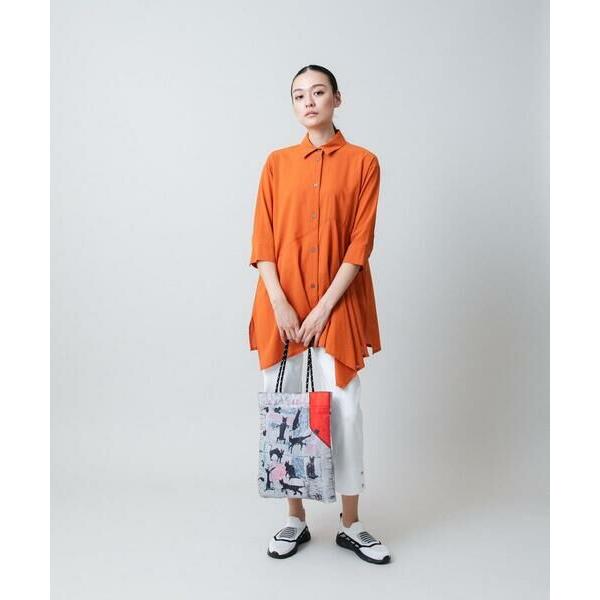 HIROKO KOSHINO（ヒロコ コシノ） アシンメトリー切り替えチュニック