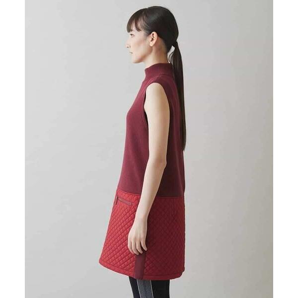 HIROKO KOSHINO（ヒロコ コシノ） キルティングタフタノースリーブ 
