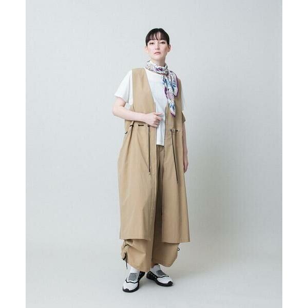 HIROKO KOSHINO（ヒロコ コシノ） ドロストデザインジレワンピース