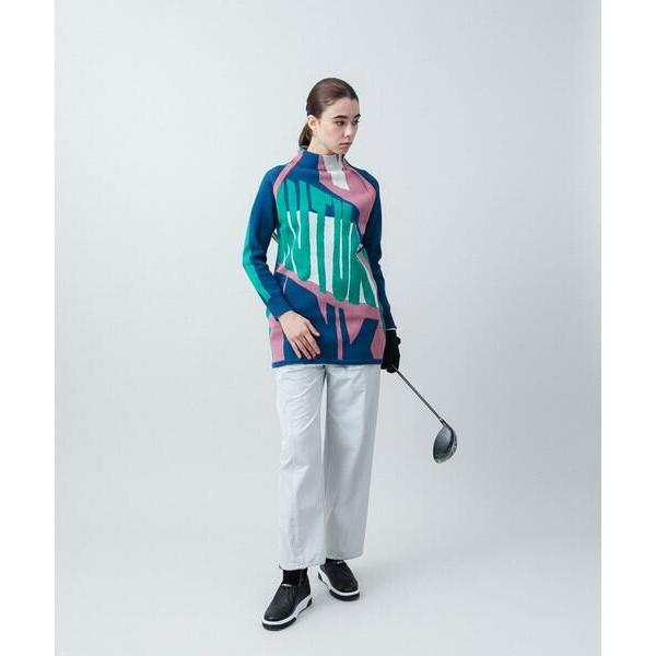 HIROKO KOSHINO（ヒロコ コシノ） グラフィック柄ニットチュニック