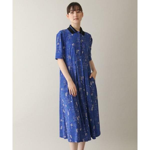 HIROKO KOSHINO（ヒロコ コシノ） モチーフ総柄プリントワンピース