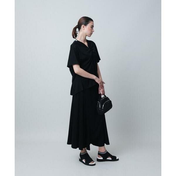 HIROKO KOSHINO / ヒロココシノ ドレープサルエルパンツ/日本製/洗える_9