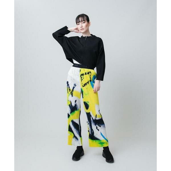 HIROKO KOSHINO（ヒロコ コシノ） オリジナルプリーツストレートパンツ