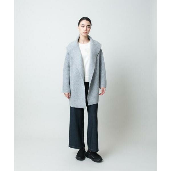 HIROKO KOSHINO / ヒロココシノ ミラノリブショールカラーコート | HIROKO KOSHINO | 11