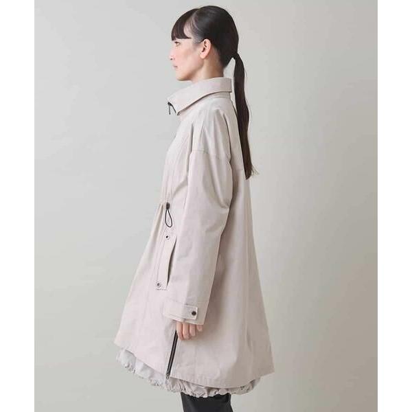 HIROKO KOSHINO（ヒロコ コシノ） レイヤード風デザインタフタコート 
