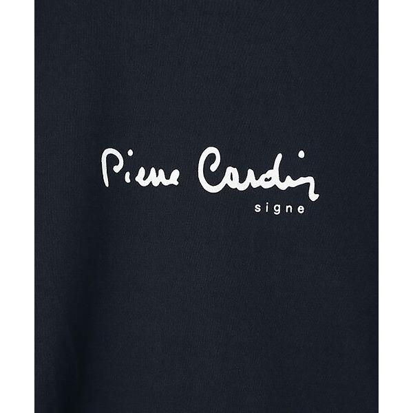 pierre cardin signe / ピエール・カルダン シーニュ シルケット天竺ロゴCS｜selectsquare｜07