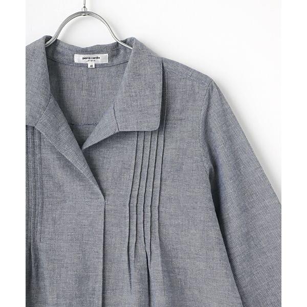 pierre cardin signe / ピエール・カルダン シーニュ 先染めダンガリー pierre cardin signe / ピエール・カルダン シーニュ 先染め