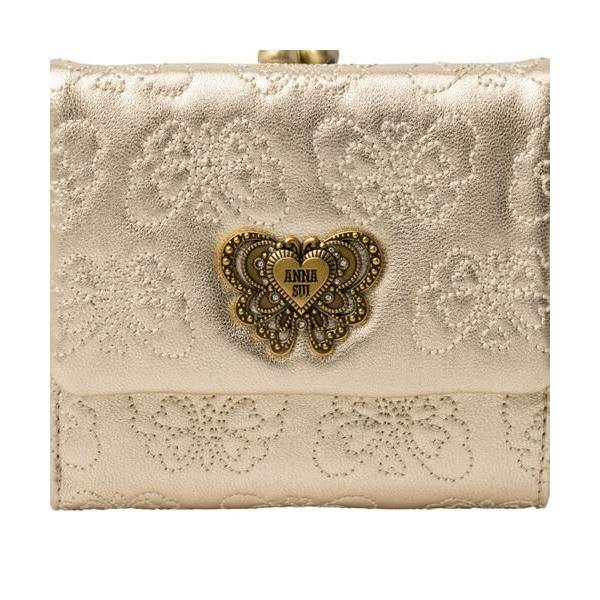 ANNA SUI（アナスイ） チェイス 口金二つ折り財布 : タカシマヤ