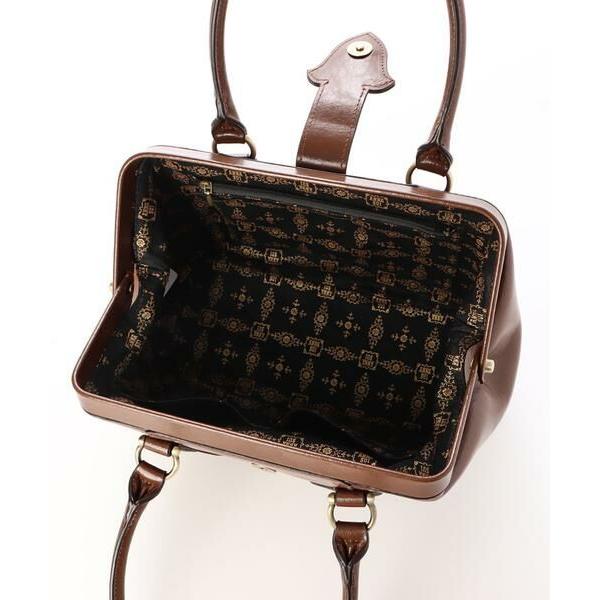 アナスイ ANNA SUI ハンドバッグ マーゴットブラウン牛革