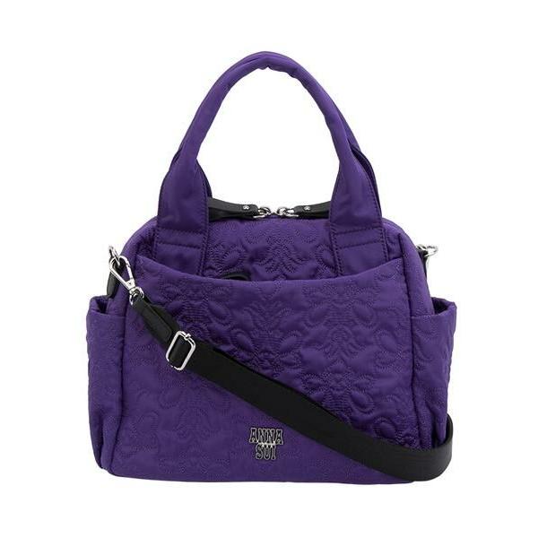 極美品 ANNA SUI アニー 2wayショルダーバッグ ハンドバック アナスイ ANNA SUI アニー 2wayショルダーバッグ （クロ） -人気