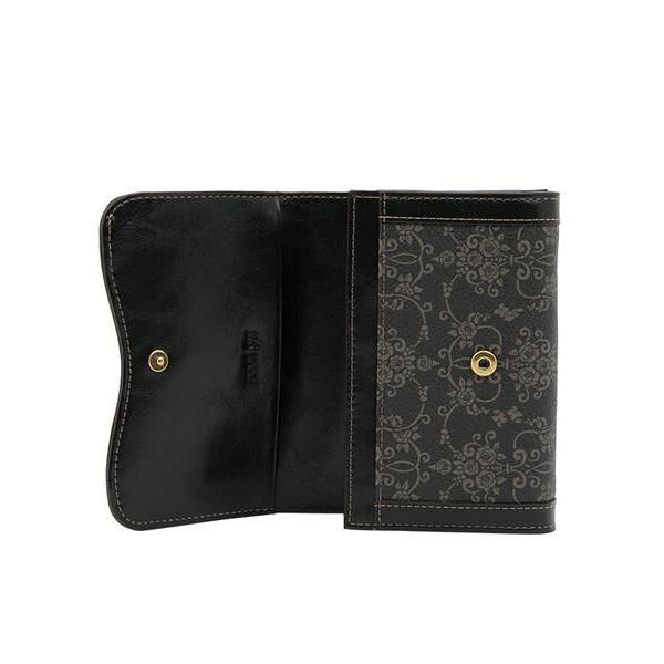 ANNA SUI（アナスイ） リーブル 内Lファスナー二つ折り財布