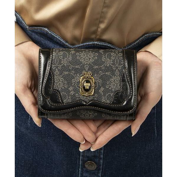 アナ スイ（ANNA SUI）/アナスイ ANNA SUI リーブル 内Lファスナー二つ折り財布 ANNA SUI（アナスイ） リーブル 内Lファスナー二つ折り財布