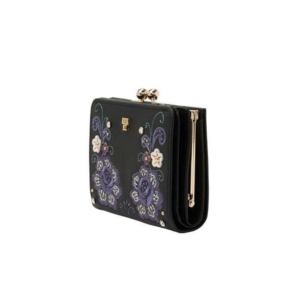 ANNA SUI（アナスイ） ララ 口金二つ折り財布 : タカシマヤ