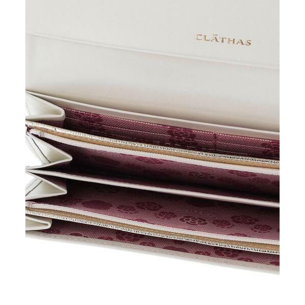CLATHAS ボレン フラップ長財布 新品未使用 クレイサス CLATHAS 財布 長財布 フラップ 本革 レザー レディース