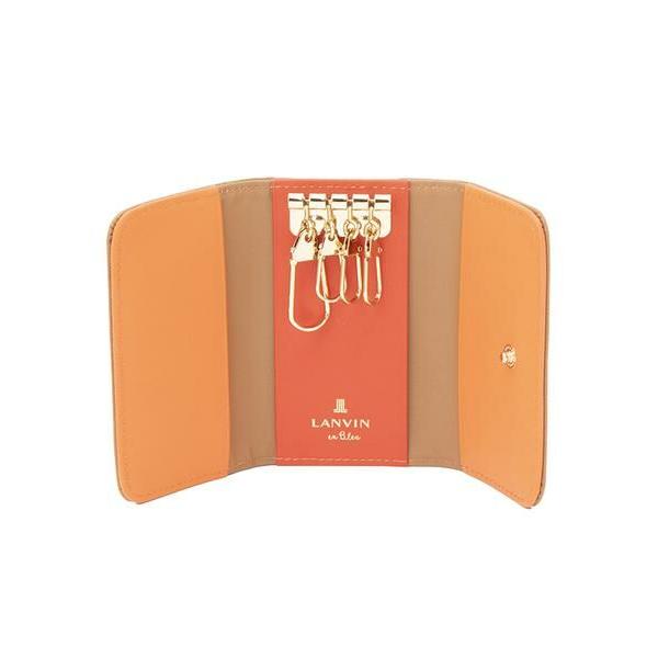 LANVIN en Bleu(バッグ) / ランバンオンブルー(バッグ) リュクサンブールカラー　キーケース オレンジ系1