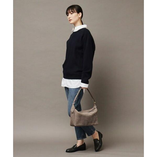 HIROFU（ヒロフ） 【アルタレーナ】ヌバック レザーショルダーバッグ M 