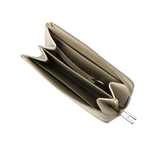 HIROFU / ヒロフ 【アクセサリー】ミニ財布 キーリング付き  レザー コンパクト カードケース  本革（商品番号P25-65506）の画像