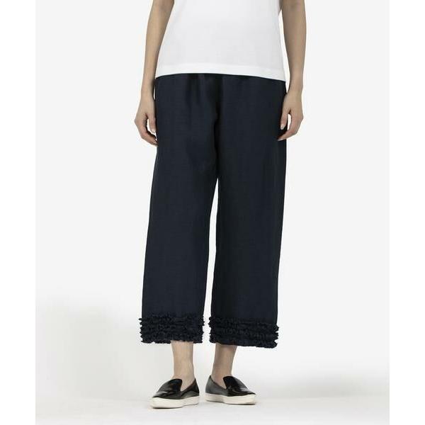 ハウスオブロータス リネンフリルパンツ ハウスオブロータス パンツ M