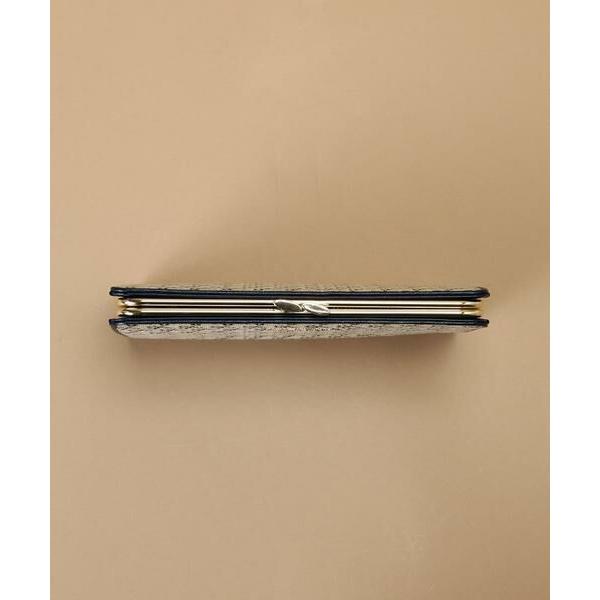 新品同様 Samantha Thavasa ST Jacquard 口金長財布 Samantha Thavasa / サマンサタバサ ST Jacquard 口金長財布